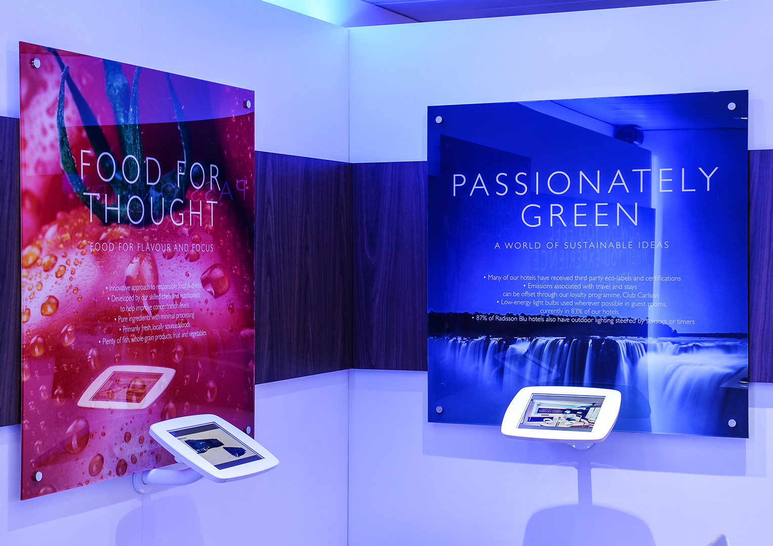Radisson Blu Hotels. Experience Meetings Truck. Large format branding. Creative artwork and graphic design.