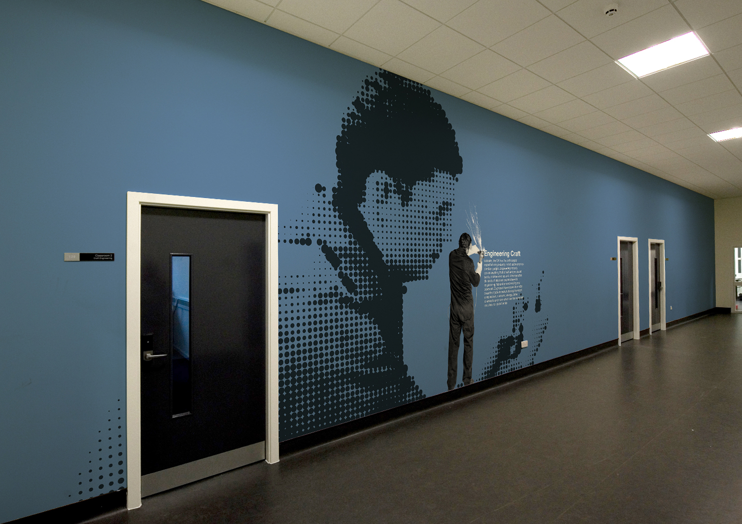 Furness College Wall Graphics